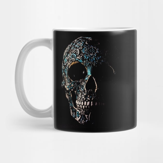 Sugar skull art graphic by GillTee